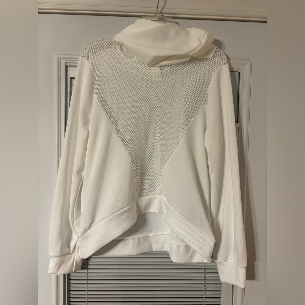 SHEIN sweatshirt with Mesh Back